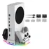 Base Xbox Series Cooler Rgb Carrega Controle Bateria 800mah