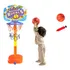 Basquete Infantil Kit Tabela Pedestal + Bola + Bomba 