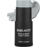 Bastão De Pintura Facial E Corporal Ccbeauty Cinza Claro À P