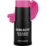 Bastão De Pintura Facial E Corporal Ccbeauty Hot Pink Para H