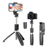 Bastão Tripé Mini 360º Pau De Selfie Bluetooth 3em 1 Celular