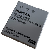 Bat..eria Pentax D-li8 W10 W20 X S S4 S4i S5n S5i S5 S6 S7