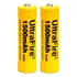 Bat 18650 3,7v Recarregável 1500mah Ultrafire Original 2pçs