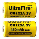 Bat Cr123a 3v Recarregavel