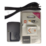 Bat-eria Np-bn1 Dsc-w350 + Carregador Sony Org Importado Nfe