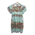 Bata/ Túnica Indiana Floral Boho 4 Cores Outono Bci001914