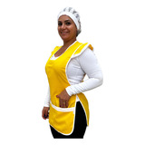 Bata Avental Manguinha Com