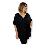 Bata Blusa Lisa Bordada