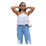 Bata Blusinha Babado Solta