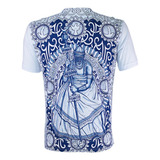 Bata Camisa Estampada Oxala