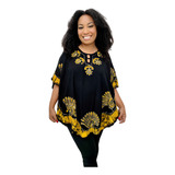 Bata Estilo Poncho Indiana
