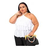 Bata Feminina Blusa Cropped