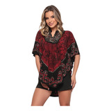 Bata Feminina Indiana Kaftan
