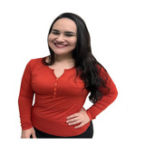 Bata Manga Longa Blusa