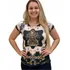 Bata Religiosa Feminina Estampa De Ns Aparecida Linda