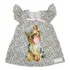Bata Trapézio Oncinha Yorkshire Dog Menina Blogueira Linda