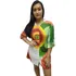 Bata Tunica Estampada Manga Longa Moda Boho - Cod. 7075