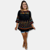 Bata Tunica Feminina Indiana