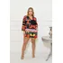 Bata Tunica Indiana Saida De Praia Bata Feminina Viscose 363