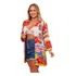 Bata Tunica Indiana Saida De Praia Bata Feminina Viscose 363