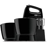 Batedeira Facilita 2 Tigelas, Arno 162272-8-1 Arno Batedeira Facilita Preta Sx16 Preta 110v