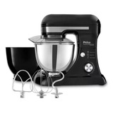Batedeira Planetária Pbp600p Turbo 2 Bowls Inox 220v Philco Preto 600 W