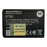 Bateira Original Motorola Bt60 Spice Xt300 A3100 L129pi C168