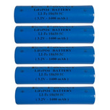 Bateria 18650 5c - Li-fe - 3.2v - 1400mah - Kit C/5