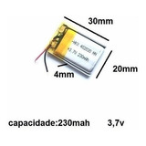 Bateria 3 7v 230