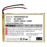Bateria 361 00086 11 Compativel Com Forerunner 245   645