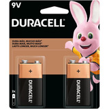 Bateria 9v Alcalina Duracell