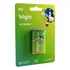 Bateria 9v Alcalina Elgin 9 Volts 1 Cartela