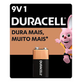 Bateria 9v Duracell Com Maior Durabilidade 