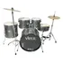 Bateria Acústica Completa X-pro Viper Com Banco Kit Pratos