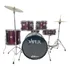 Bateria Acústica Profissional Completa X-pro Viper + Brindes