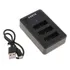 Bateria Base Usb De 3 Canais Np-bx1 Para Cyber-shot