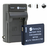 Bateria Bp70a + Carregador Para Samsung Es65, Es70, Pl80