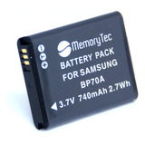 Bateria Bp70a Samsung Aq100 Dv100 Dv150f Es65 Es68 Es70 Es73