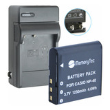 Bateria Carregador P Casio