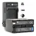 Bateria Carregador Para Sony Hvr-hd1000 Hxr-mc1500  Mc2000