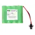 Bateria Carrinho 4,8v Aa 2000mah Ni-cd Com Conector Smp 02