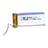 Bateria Compativel Com Ejeas Q7 Aqs 802045 Com Conector 
