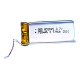 Bateria Compativel Com Ejeas Q7 Aqs 802045 Com Conector 