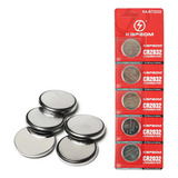 Bateria Cr2032 3v De Lítio Pilha 2032 Cartela C/ 5 Unidades