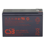 Bateria Csb 12v 9ah Hr1234w F2 Sms Apc Alarmes No Breaks
