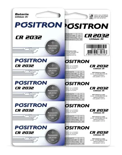 Bateria De Alarme Positron