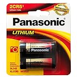 Bateria De Lítio Foto Panasonic 6v 2cr5 Substituir 23-178, 23-266, 245, 245aa, 2cr5, 2cr5m, 2cr5r, 5032gc, 5032lc Serve Para Canon: 600, A5, A5 Zoom, Auto Zoom, Canon Top Shot Konica: