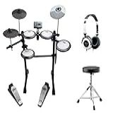 Bateria Eletrônica Turbo 7 Pad Tdx16 Kit Com Banco E Fone