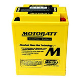 Bateria Gel Motobatt Mb12u Honda Cbr 450