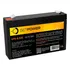 Bateria Gp 6v 8,5ah Dc  | Carrinho Elétrico, Moto Elétrica